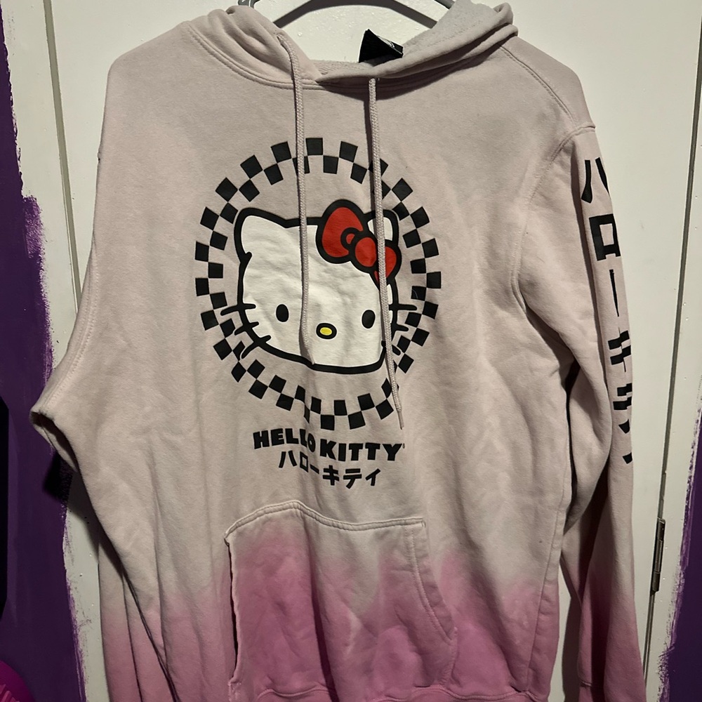 Hello Kitty Light Pink Graphic Hoodie